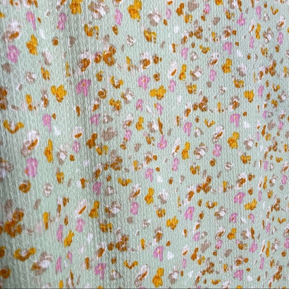 Stitch Fix l VERO MODA Floral Maxi Skirt In Pastel Green, Medium - Picture 7 of 8